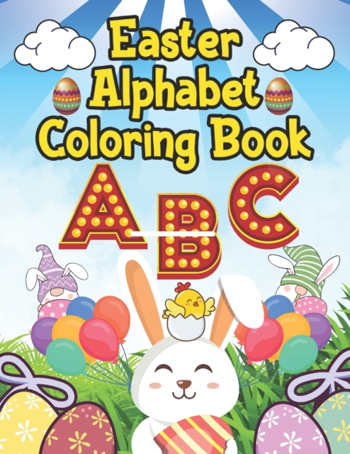 Easter Alphabet Coloring Book