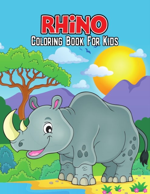 Rhino Coloring Book for Kids