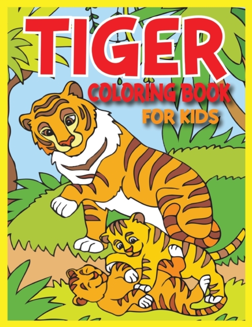 Tiger Coloring Book For Kids