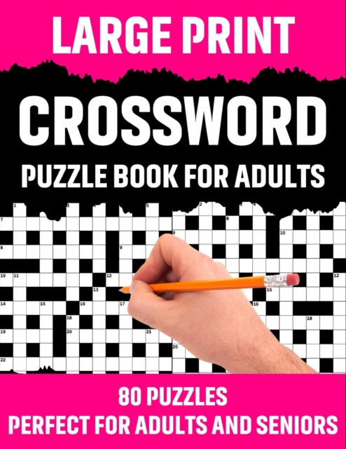 Large Print Crossword Puzzle Book For Adults