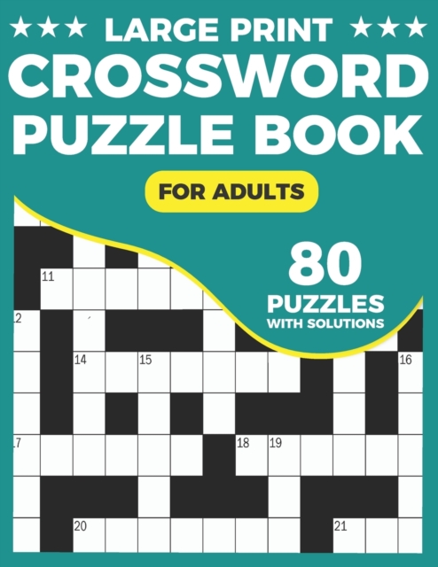 Crossword Puzzle Book For Adults