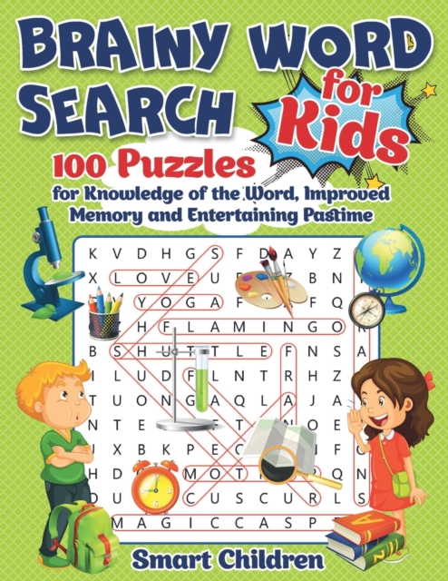 Brainy Word Search for Kids