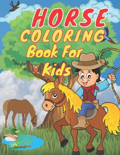 Horse Coloring Book For Kids