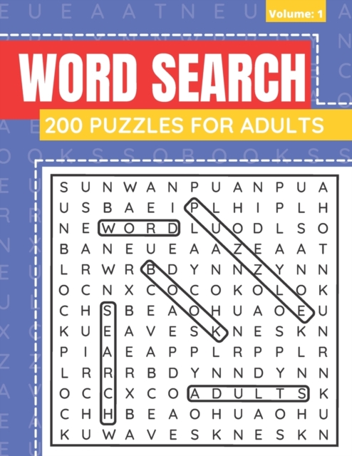 Word Search 200 Puzzles For Adults