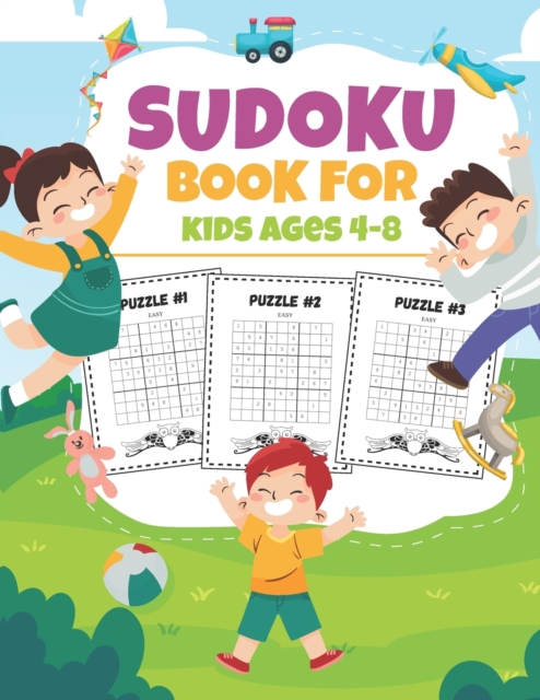 Sudoku Book For Kids Ages 4-8