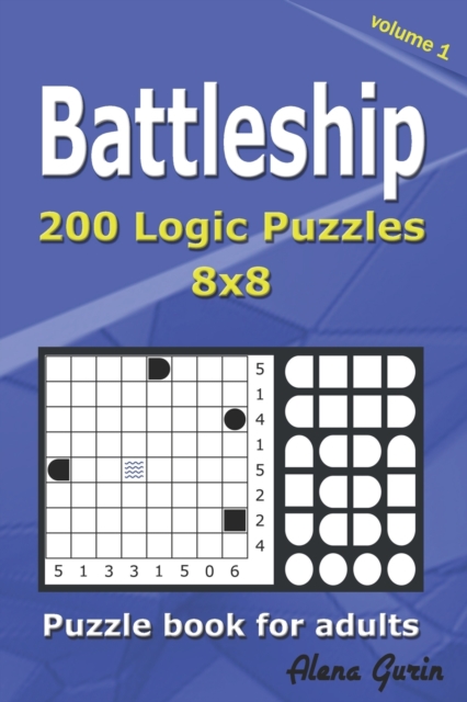 Battleship puzzle book for adults