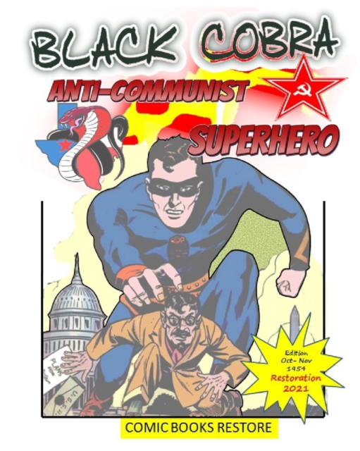 Superhero comic book