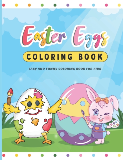 Easter Eggs Coloring Book