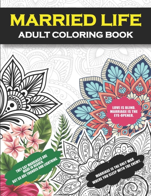Married Life Adult Coloring Book