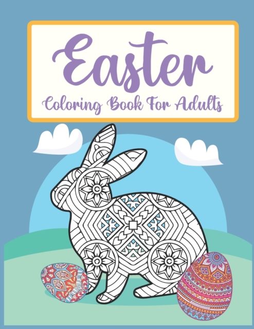 Easter Coloring Book For Adults