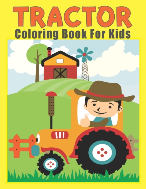 Tractor Coloring Book For Kids