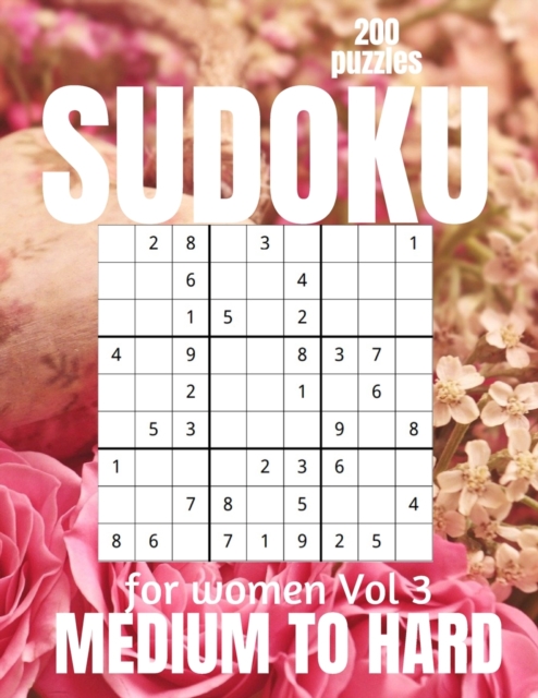Sudoku For Women Medium to Hard