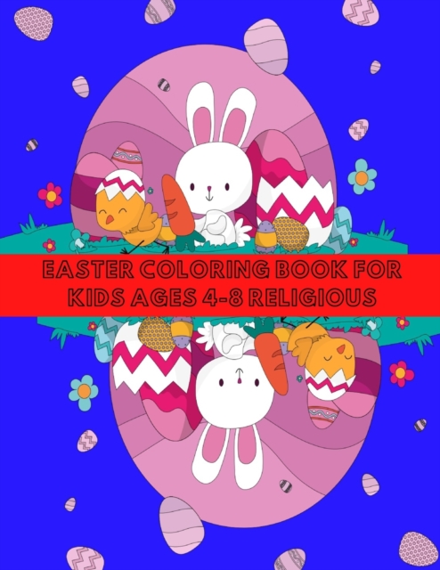 Easter Coloring Book for Kids Ages 4-8 Religious