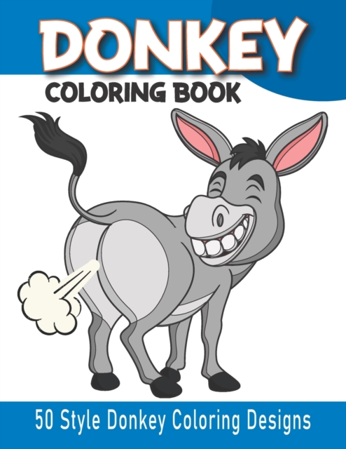 Donkey Coloring Book
