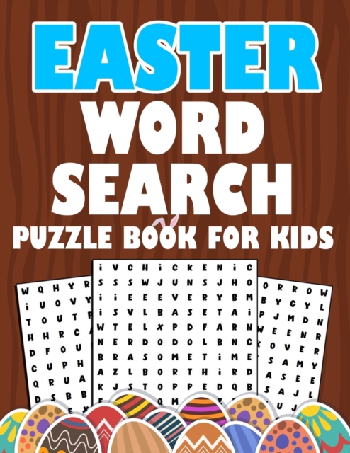 Easter Word Search Puzzle Book For Kids