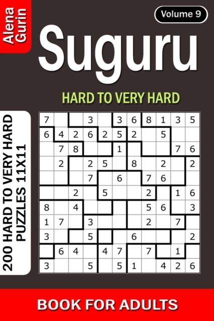 Suguru puzzle book for Adults