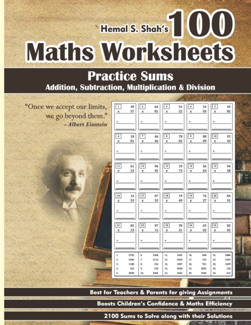100 Maths Worksheets