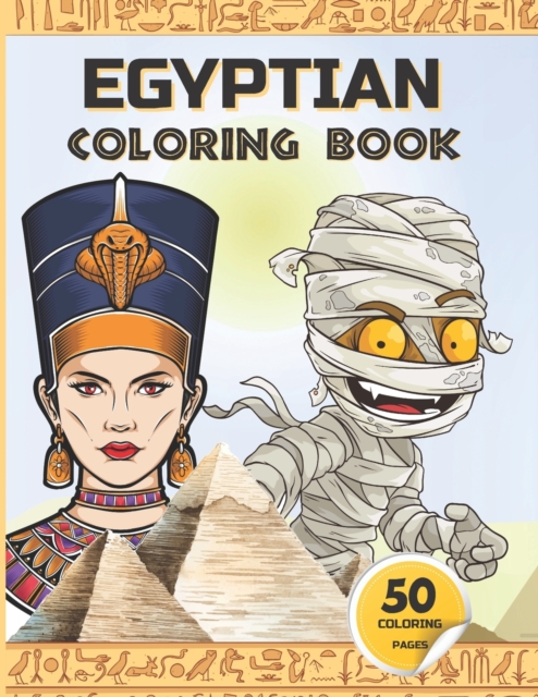 Egyptian Coloring Book