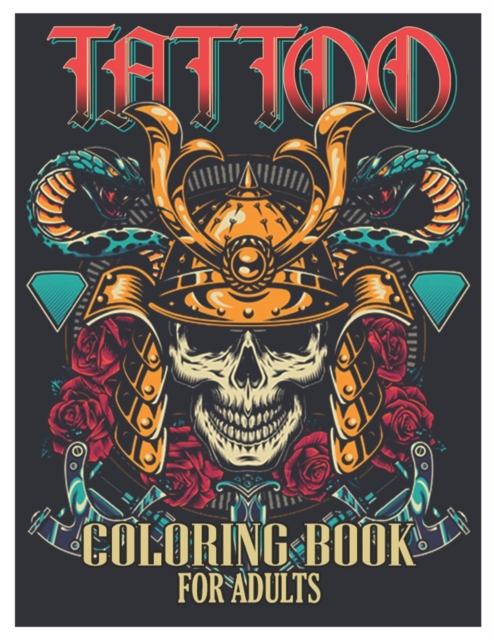 Tattoo Coloring Book for Adults