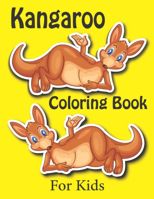 Kangaroo Coloring Book For Kids