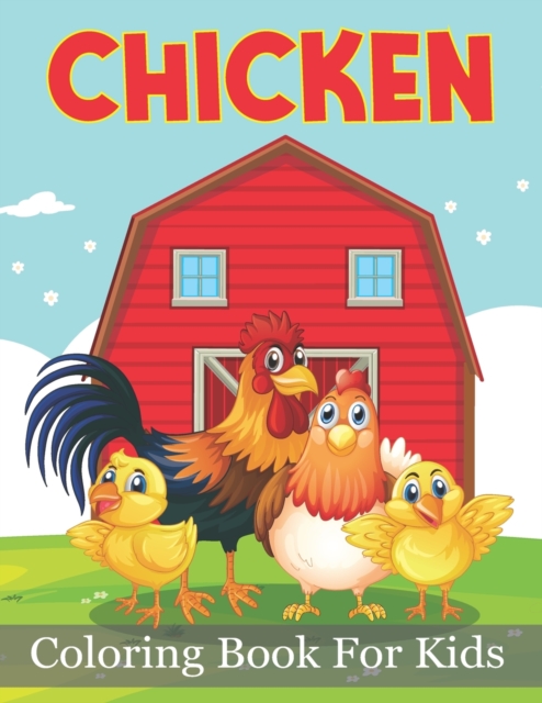 Chicken Coloring Book For Kids