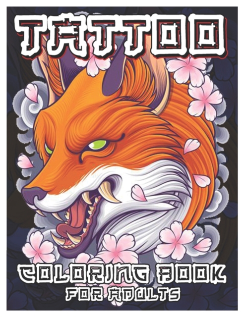Tattoo Coloring Book for Adults