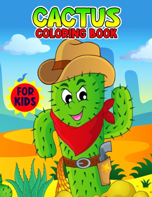 Cactus Coloring Book for Kids
