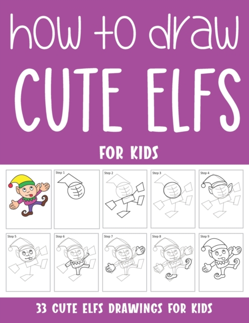 How to Draw Cute Elfs for Kids