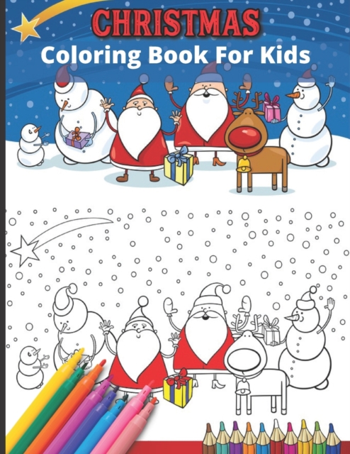Christmas Coloring Book For Kids