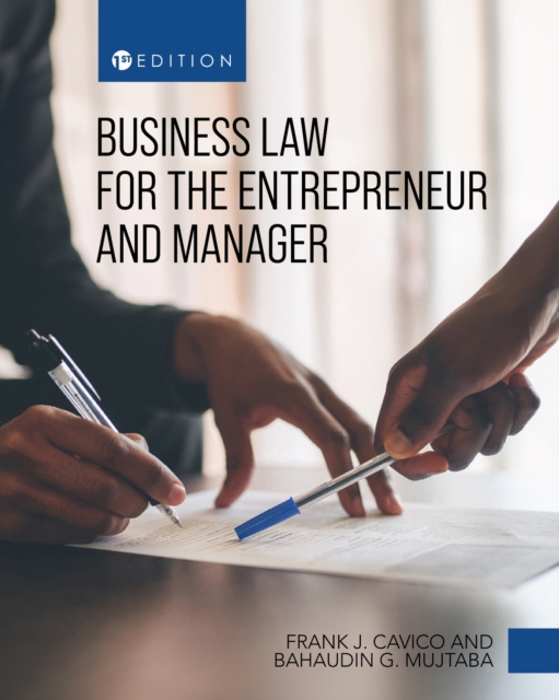 Business Law for the Entrepreneur and Manager