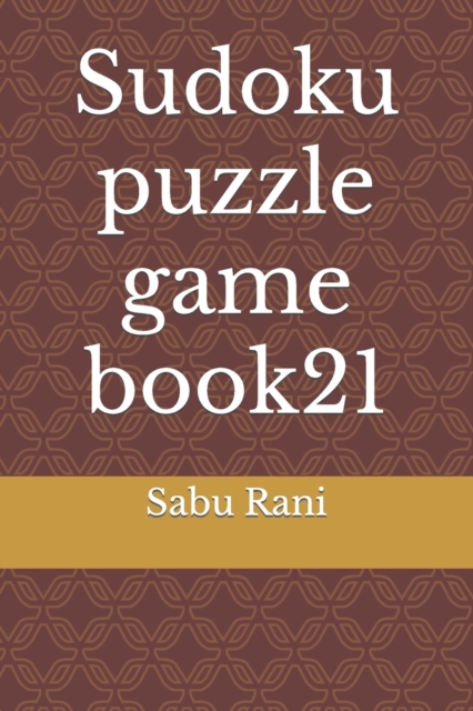 Sudoku puzzle game book21