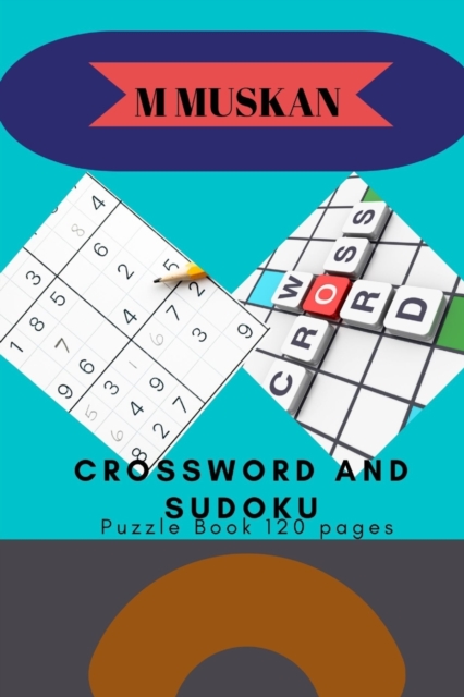 Crossword and Sudoku Puzzle Book 120 pages