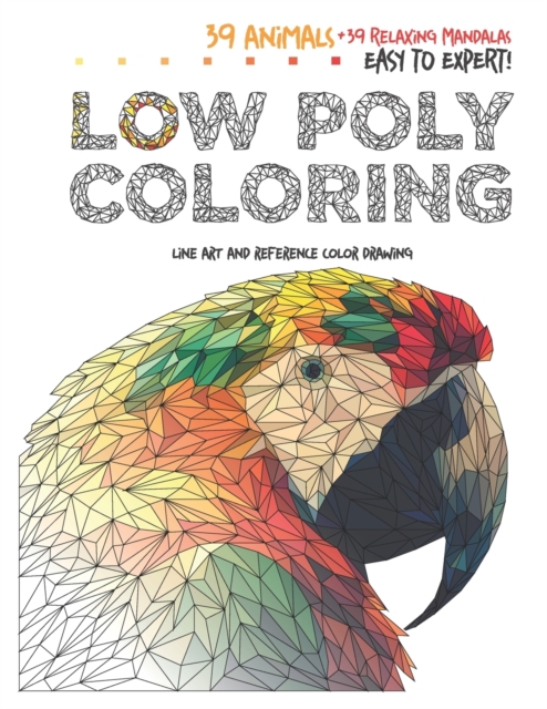 LowPoly Coloring Book Animals edition