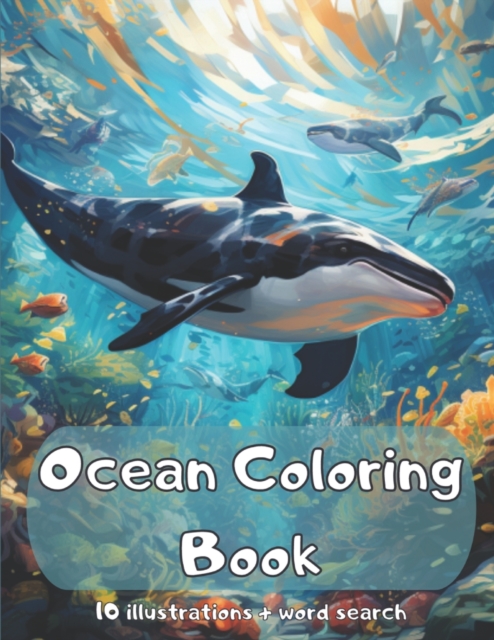 Ocean coloring book