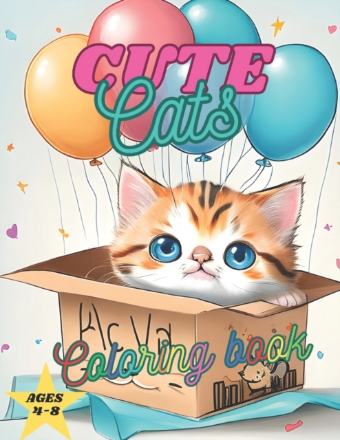 Cute Cats Coloring Book