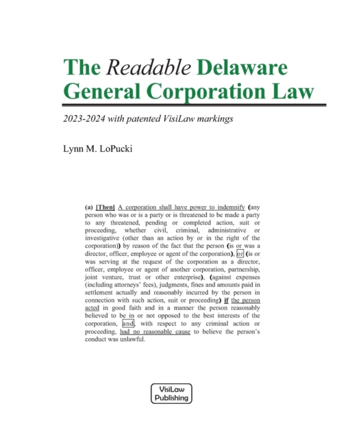 The Readable Delaware General Corporation Law