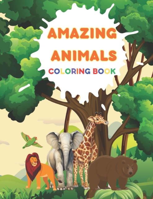 Amazing Animals Coloring Book