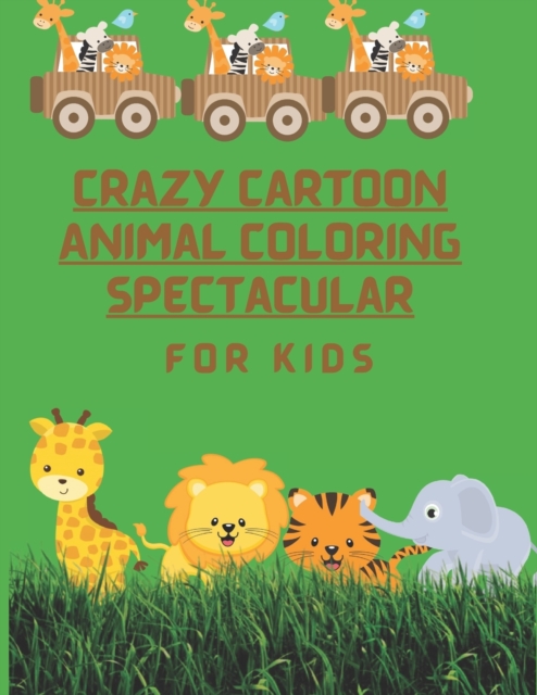Crazy Cartoon Animal Coloring Spectacular