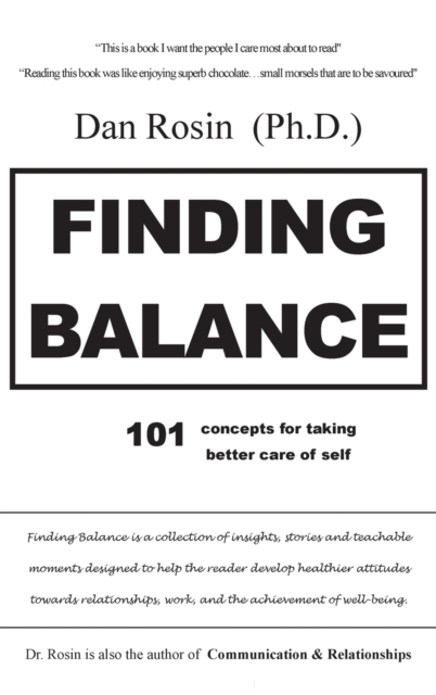 Finding Balance