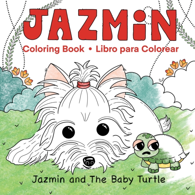 Jazmin and The Baby Turtle Coloring Book