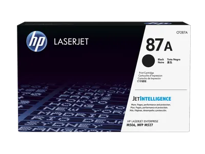 HP ผงหมึก Toner Cartridge รุ่น CF287A สีดำ