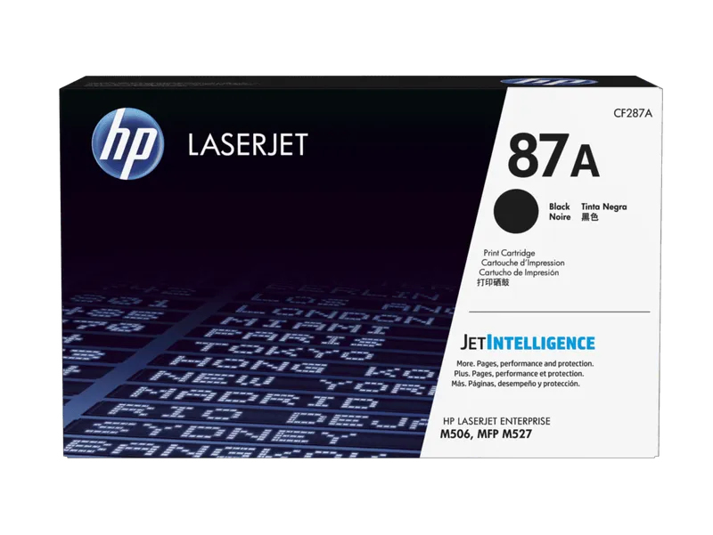 HP ผงหมึก Toner Cartridge รุ่น CF287A สีดำ