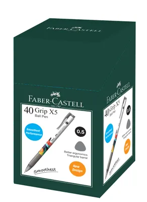 ปากกาลูกลื่น Faber-Castell Grip X 0.5