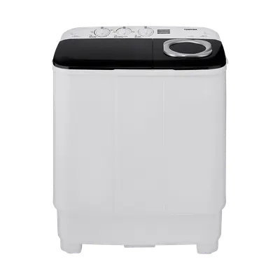 เครื่องซักผ้า 2 ถัง ความจุ 7.5 กิโลกรัม Toshiba รุ่น VH-H85MT สีขาว