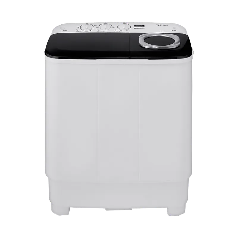 เครื่องซักผ้า 2 ถัง ความจุ 7.5 กิโลกรัม Toshiba รุ่น VH-H85MT สีขาว