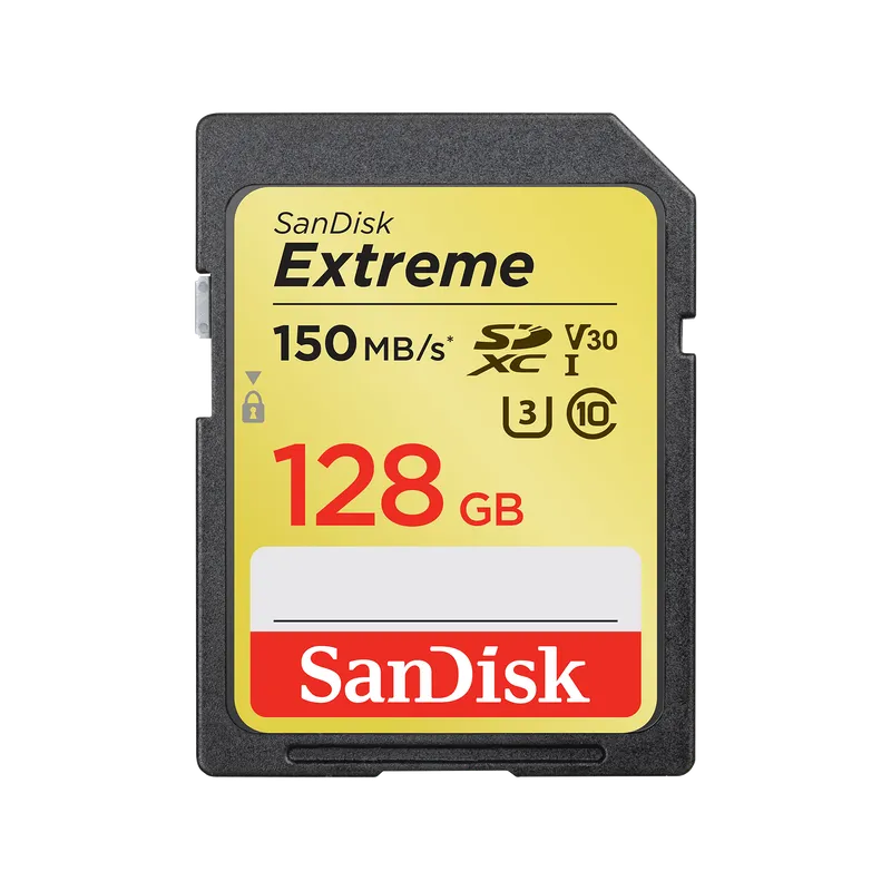 เมมโมรีี่การ์ด (128GB) รุ่น Extreme SDSDXV5-128G-GNCIN