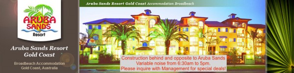 Aruba Sands Resort Apartments Gold Coast