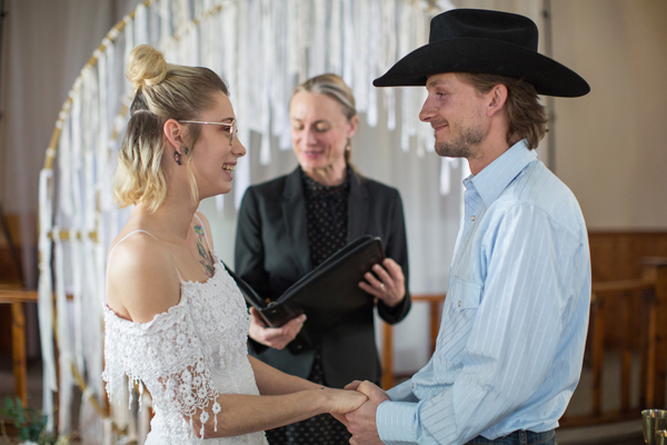 modern photography's Elopement | Small Wedding Family Photo