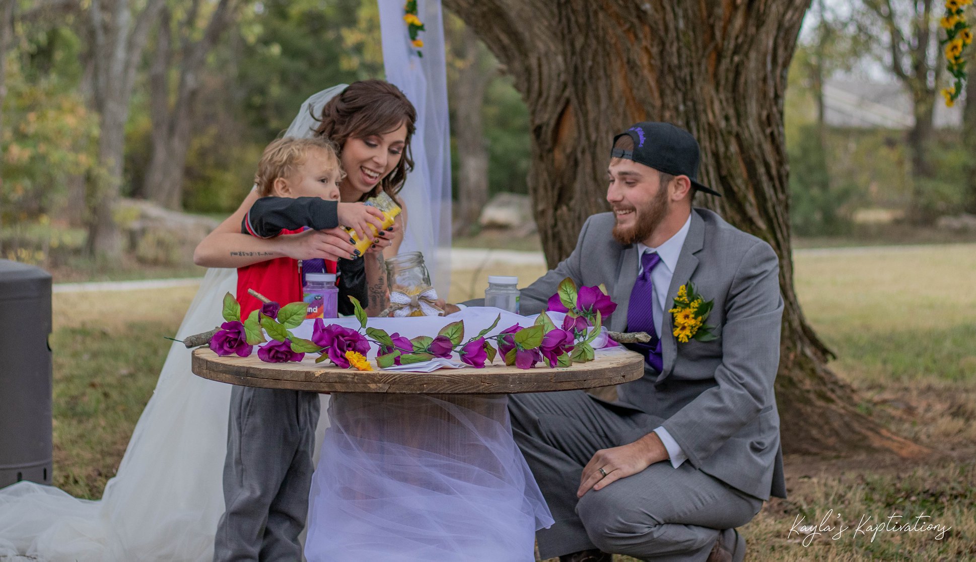 Kayla's Kaptivations's Elopement/Courthouse Wedding Family Photo