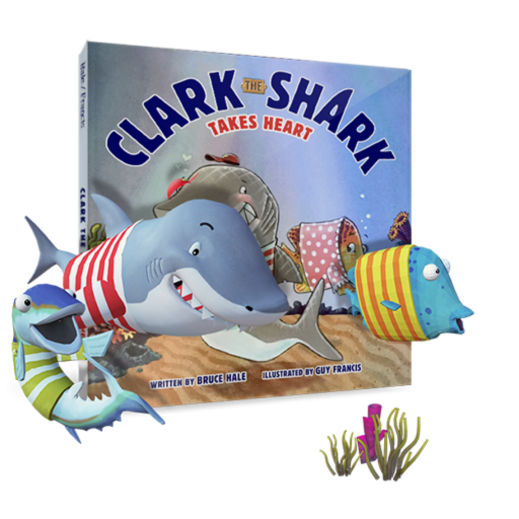 Clark The Shark Takes Heart Bookful